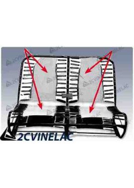 REF 1034. KIT 4 TELAS PARA BANCO DELANTERO.