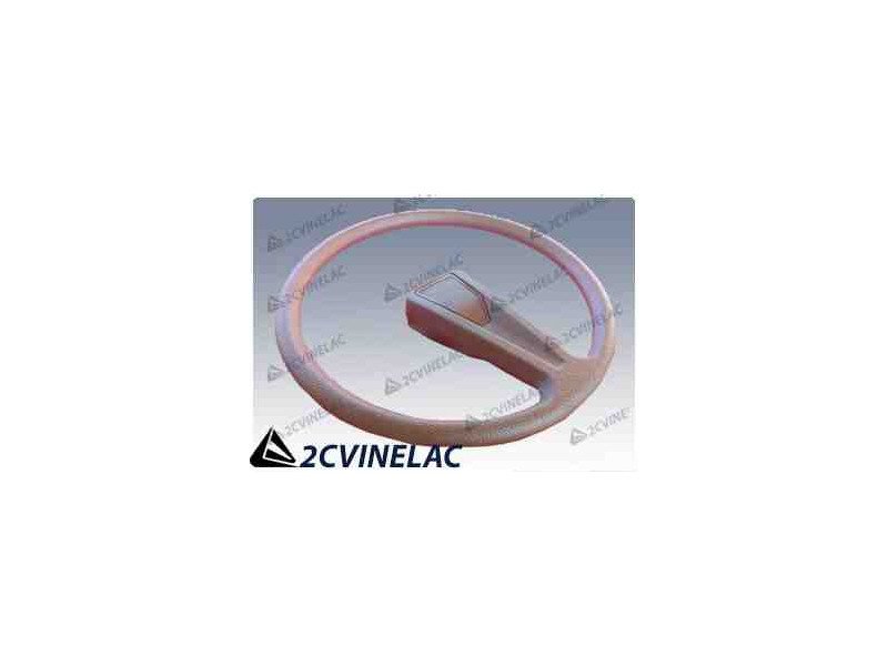 REF 652. VOLANTE MONOBRAZO MARRON.