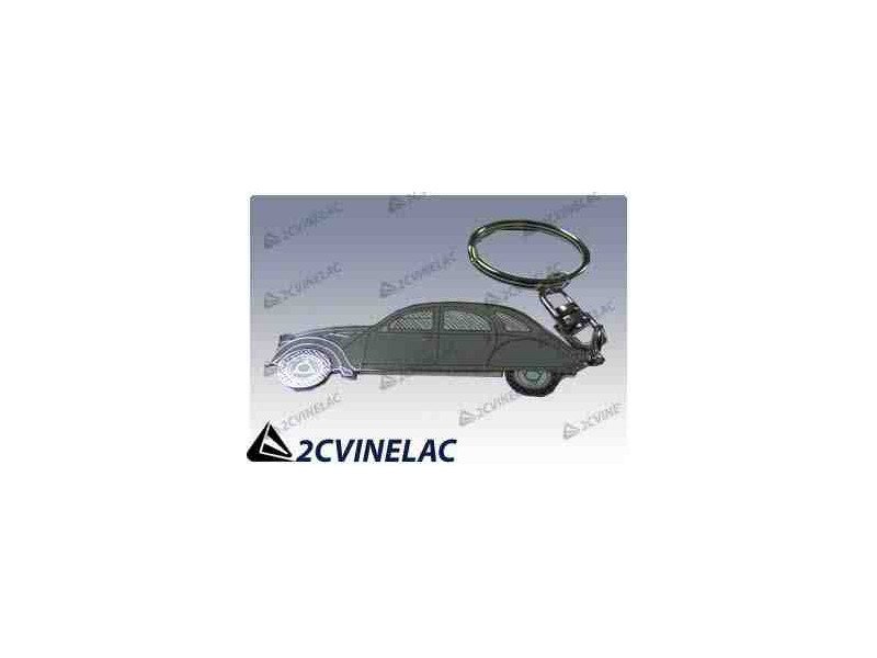 REF 3592. LLAVERO 2CV GRIS (BURTON).