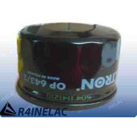 REF 7200. FILTRO ACEITE R4,5,6,7 CON ROSCA 3/4´´.