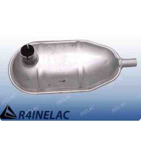 REF 7342. SILENCIOADOR DELANTERO (9/61 al 08/83) MOTOR 0.8.