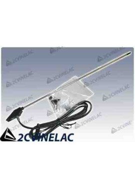 REF 3137. ANTENA DE RADIO LATERAL CROMADA.