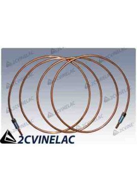 REF 2254. TUBO DE FRENO LARGO DE COBRE [M9x1,25].