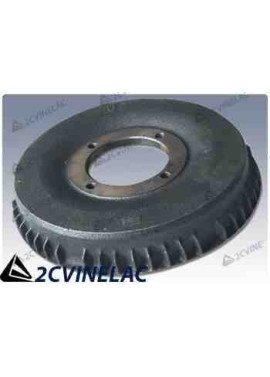 REF 648. TAMBOR FRENO DELANTERO 220mm 4 AGUJEROS.