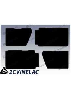 REF 75. PANELES NEGROS PARA LAS 4 PUERTAS M/N.