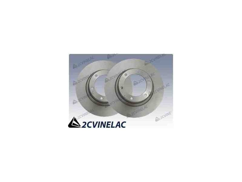 REF 249. DISCOS DE FRENO (2 unidades).