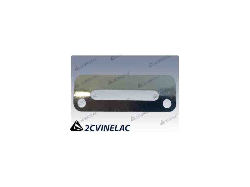 REF 683. CHAPA CENTRAL PARA LATERAL DE LA CAPOTA 2CV (CIERRE EXTERIOR).