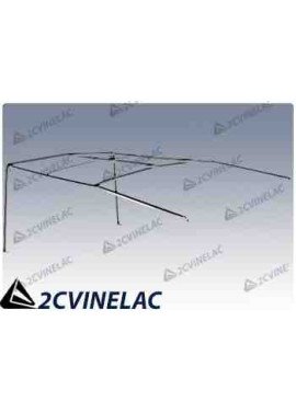 REF 620 ESTRUCTURA COMPLETA CAPOTA MEHARI INOX.