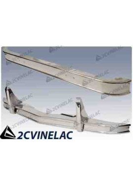 REF 1025. JUEGO DE PARACHOQUES DE ACERO INOXIDABLE PULIDO.