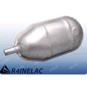 REF 7342. SILENCIADOR DELANTERO (9/61 al 08/83) MOTOR 0.8.