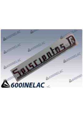 REF . 5583 ANAGRAMA SALPICADERO SEAT 600 D.