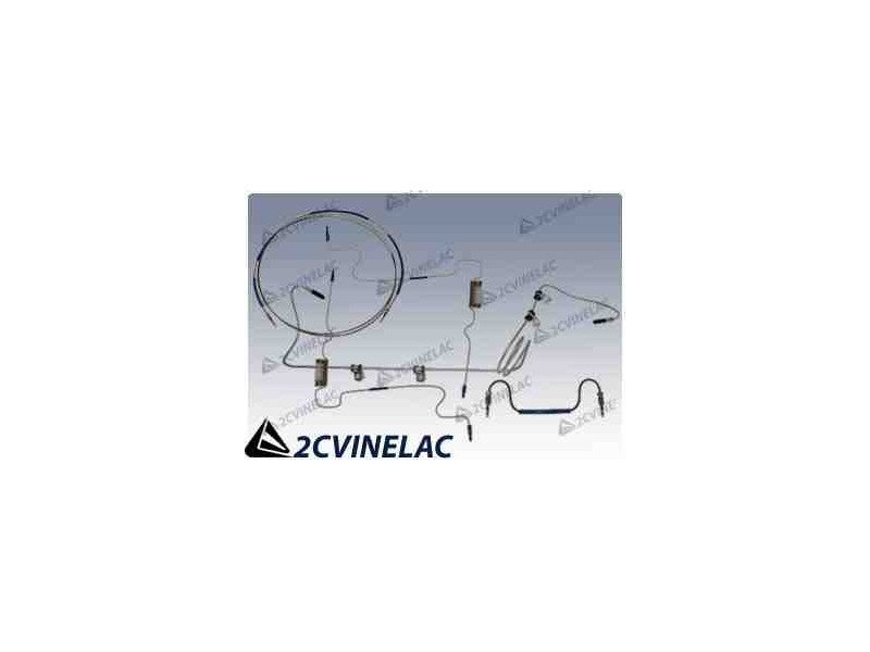 REF 233. JUEGO TUBOS DE FRENO DE DISCO.