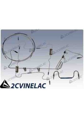 REF 233. JUEGO TUBOS DE FRENO DE DISCO.