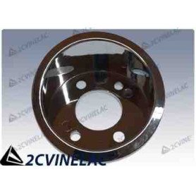 REF 694. BASE PILOTO DELANTERO IZQUEIRDO CROMADO.