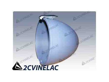REF 4476. COCO METALICO OPTICA REDONDO (PARA PINTAR).