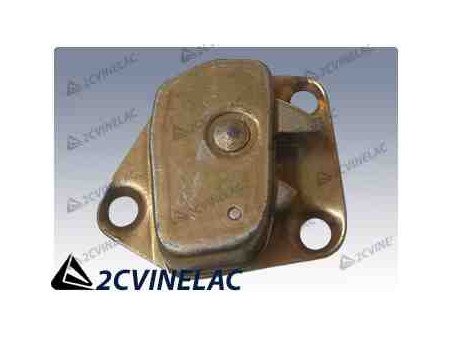 REF 712. CAJA CERRADURA TRASERA IZQUEIRDA DYANE 6 1º SERIE.