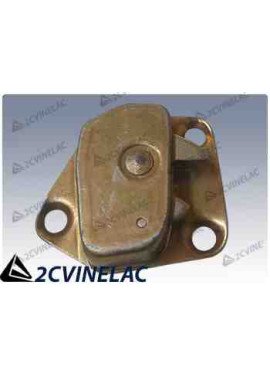 REF 712. CAJA CERRADURA TRASERA IZQUEIRDA DYANE 6 1º SERIE.