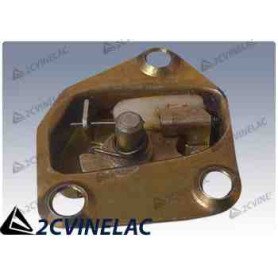 REF 712. CAJA CERRADURA TRASERA IZQUEIRDA DYANE 6 1º SERIE.