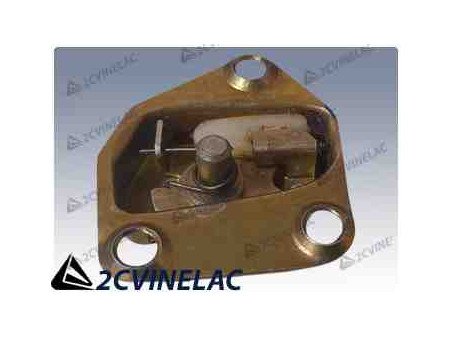 REF 712. CAJA CERRADURA TRASERA IZQUEIRDA DYANE 6 1º SERIE.
