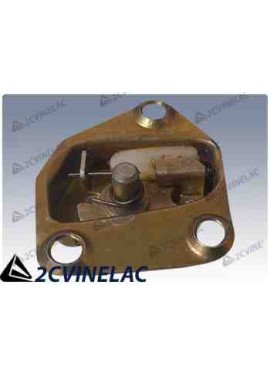 REF 712. CAJA CERRADURA TRASERA IZQUEIRDA DYANE 6 1º SERIE.