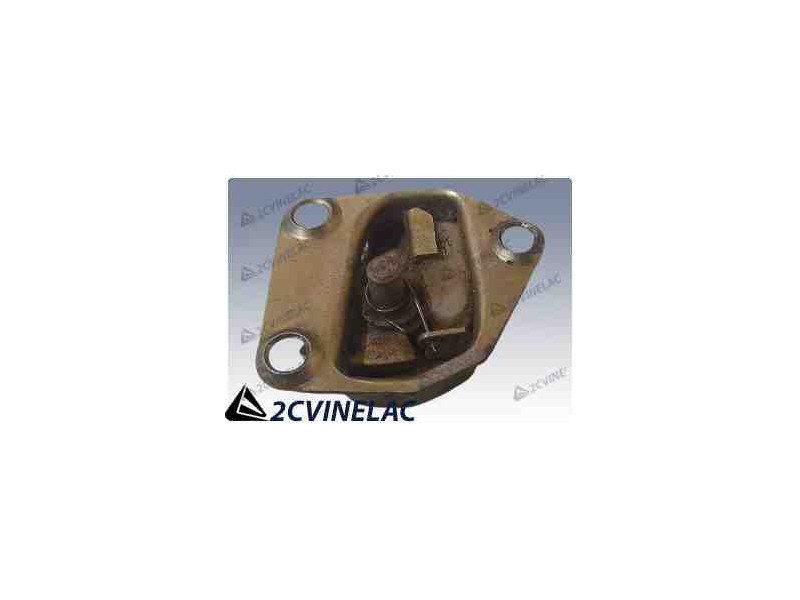 REF 711. CAJA CERRADURA TRASERA IZQUIERDA DYANE 6 1º SERIE.