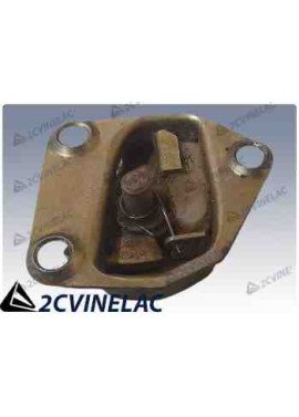 REF 711. CAJA CERRADURA TRASERA IZQUIERDA DYANE 6 1º SERIE.