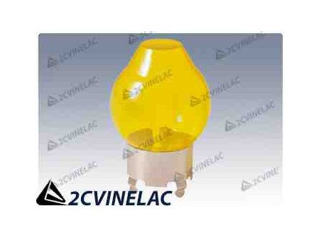 REF 717. CRISTAL AMARILLO PARA BOMBILLA H4.