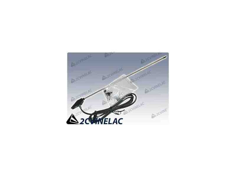 REF 3137. ANTENA DE RADIO LATERAL CROMADA.