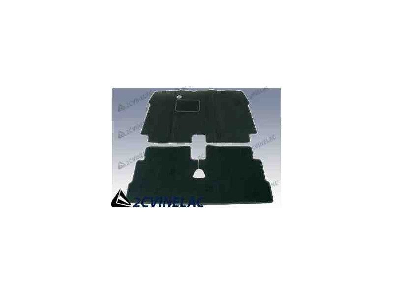 REF 886. ALFOMBRILLA TEXTIL. COLOR  NEGRO.