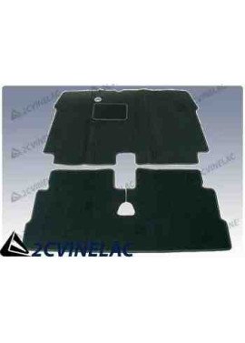 REF 886. ALFOMBRILLA TEXTIL. COLOR  NEGRO.