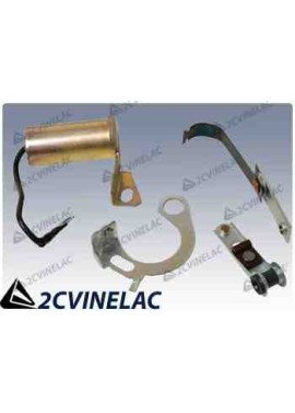 REF 357. CONJUNTO PLATINOS MAS CONDENSADOR.