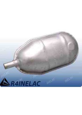 REF 7342. SILENCIOSO DELANTERO (9/61 al 08/83) MOTOR 0.8.