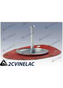 REF 2026. DIAFRAGMA BOMBA GASOLINA 6 AGUJEROS.