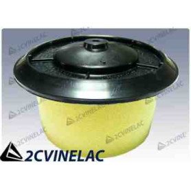 REF 1119. CARTUCHO FILTRO DE AIRE DOBLE PARA CAJA METALICA.