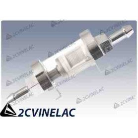 REF 4102. FILTRO GASOLINA CROMADO.