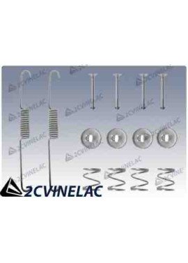 REF 191. KIT FIJACION PARA LAS 4 ZAPATAS DELANTERAS.