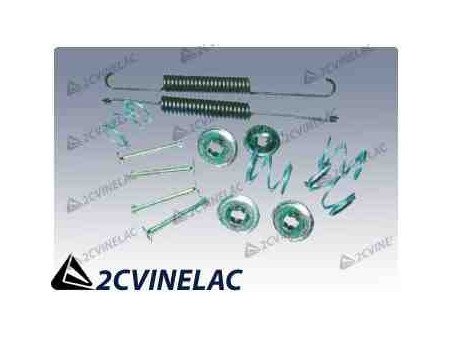 REF 191. KIT FIJACION PARA LAS 4 ZAPATAS DELANTERAS.