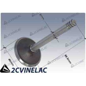 REF 111. VALVULA DE ADMISION 8*88,5*40mm (602cc).