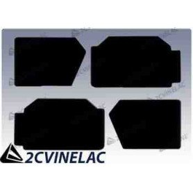 REF 74. PANELES NEGROS PARA LAS 4 PUERTAS M/A.