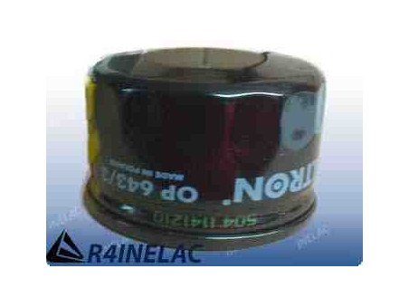 REF 7200. FILTRO DE ACEITE R4,5,6,7 CON ROSCA 3/4´´.