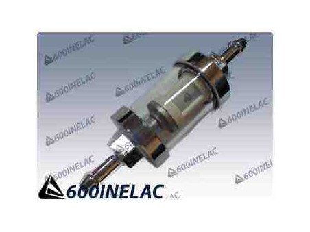 REF . 5661 FILTRO GASOLINA CROMADO.
