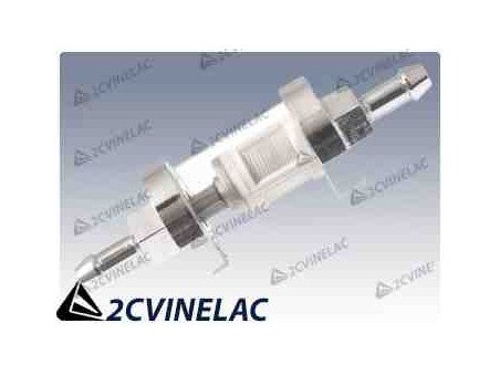 REF 4102. FILTRO GASOLINA CROMADO.