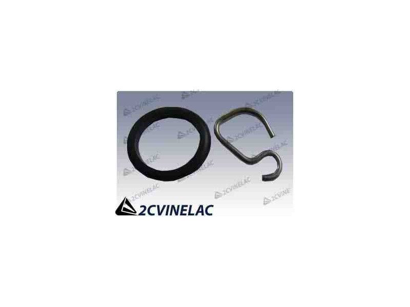 REF 3795. SUJECION CAPO+CORCHETE INOX.