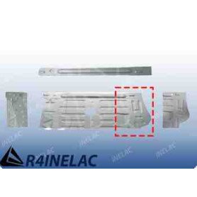 REF 7409. CHAPA DELANTERA IZQUIERDA PARTE INFERIOR CHASIS R4.