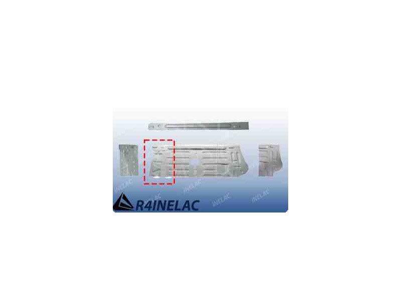 REF 7432. CHAPA TRASERA IZQUIERDA PARTE INFERIOR CHASIS R4.