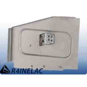 REF 7423. PLACA CIERRE TRAVESAÑO IZQUIERDO COMPLETO R4.