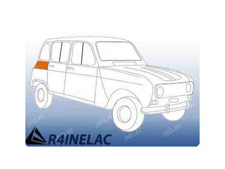 REF 7437. PARTE SUPERIOR ALETA DELANTERA DERECHA R4.