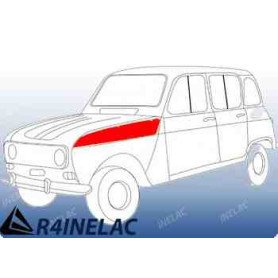 REF 7426. CHAPA REPARACION SUPERIOR ALETA TRASERA IZQUIERDA R4.