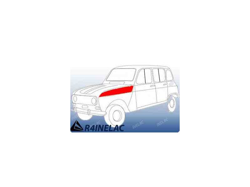 REF 7426. CHAPA REPARACION SUPERIOR ALETA TRASERA IZQUIERDA R4.