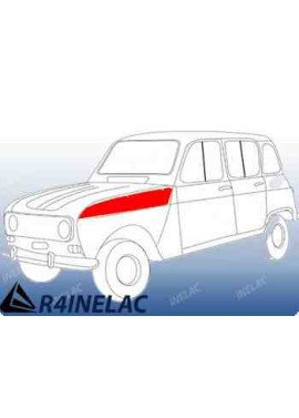 REF 7426. CHAPA REPARACION SUPERIOR ALETA TRASERA IZQUIERDA R4.